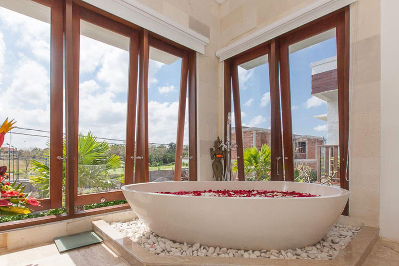 resin terrazzo bathtub